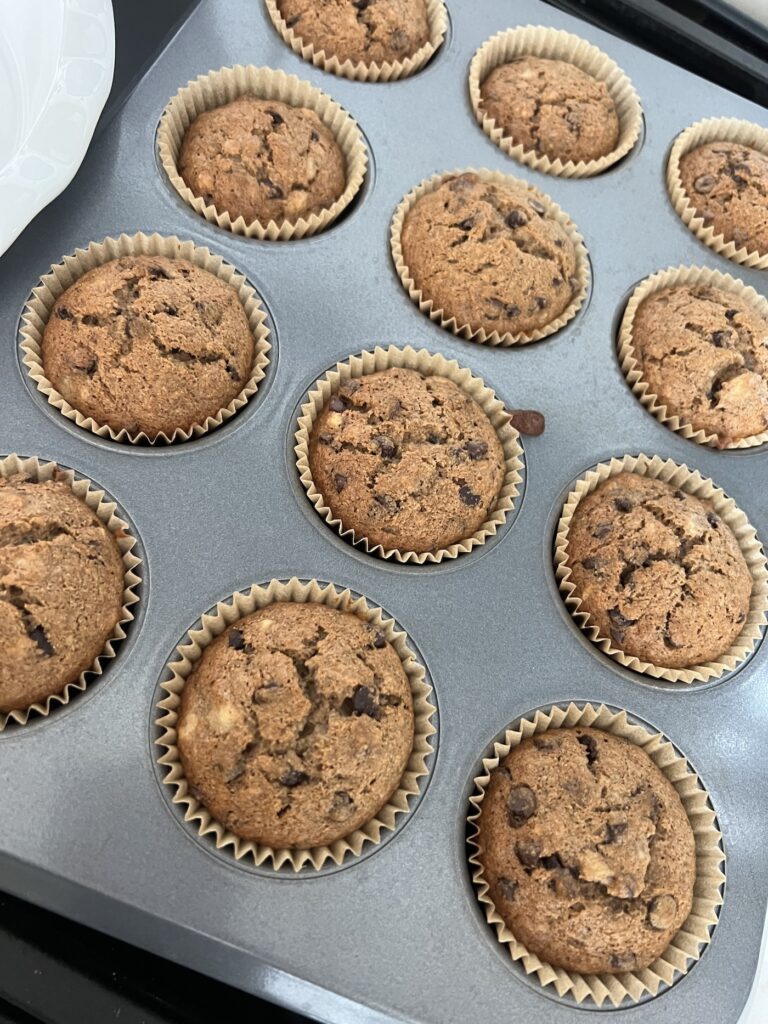 Gonanas Chocolate Chip Banana Bread Makes 12 Muffins or 1 loaf